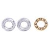 10pcs Thrust   Bearing Miniature High   Flat Steel Bearings Set (F6-12M 6x12x4.5mm)
