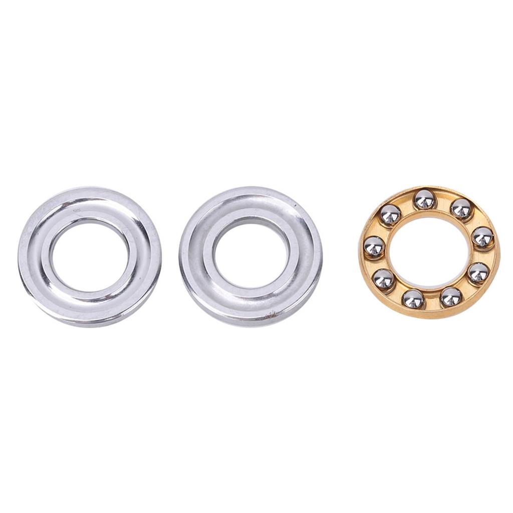10pcs Thrust   Bearing Miniature High   Flat Steel Bearings Set (F6-12M 6x12x4.5mm)