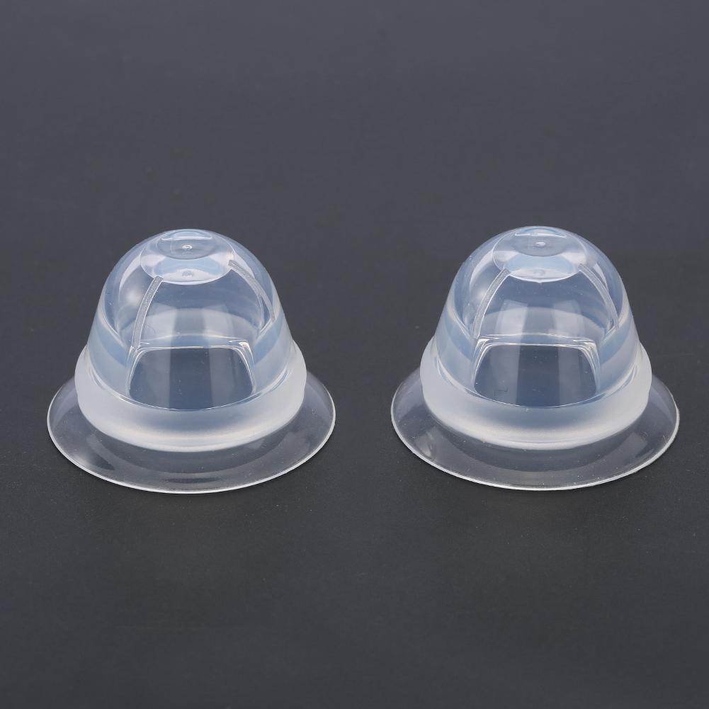 1 Pair/Set Silicone Nipple Corrector Nipple Pullers for Flat Inverted Nipples Breastfeeding Aid