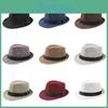 Comfortable And Chic Cotton Blend Jazz Hat For A Stylish Look And Sun Shielding