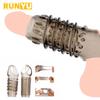 Cock Ring Reusable Delay Ejaculation Stronger Erection Sex Toys Adult Supplies Nozzle Ring Cock Sex Toys for Men 18+