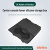 Boîte de rangement en silicone pour console centrale Ford Mondeo pour 26 modèles - Accessoire intérieur de voiture