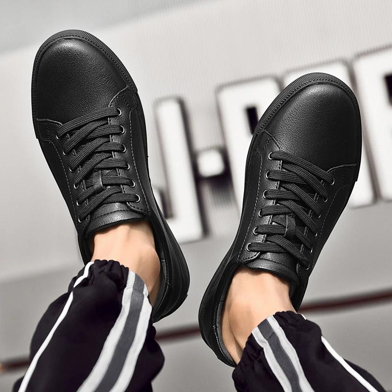 Luxury Men's Shoes Brand Genuine Leather Sneakers Fashion Casual Shoes for Men All-match Outdoor Skateboard Shoe Tenis Masculino