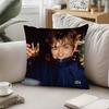 Creative H-Damon Albarn-H Funny Throw Pillow Covers Pattern Cushion Cover Suitable For Sofa Bedroom Car Pillow Cover