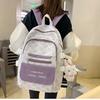 New Nylon School Bag For Girl Fresh Sweet Campus Student Backpack For Backpacking Leisure Bag