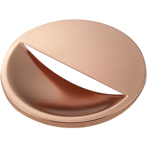 Shimomura Kihan Copper Drain Cover [Made in Japan] 14.4cm, Antibacterial, Slime and Odor Prevention, Sink Drain Cover, Simple and Clean, Tsubame-Sanjo