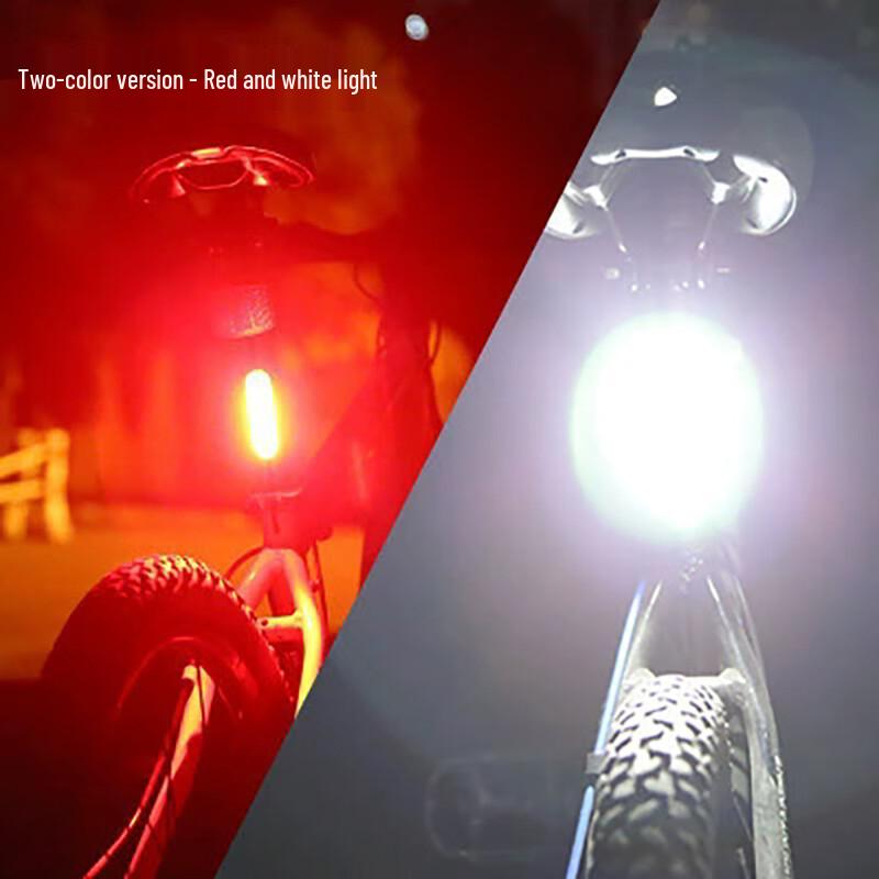 Lishi 261 COB USB Rechargeable Bicycle Taillight 8x2x1.5 cm