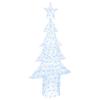 Christmas Tree with 240 Cold White LEDs 180 Cm Acrylic