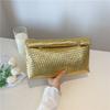 Simple Handbag Women's New Woven Pattern High-end Storage Women's Bag Personalized Curled Armpit Bag
