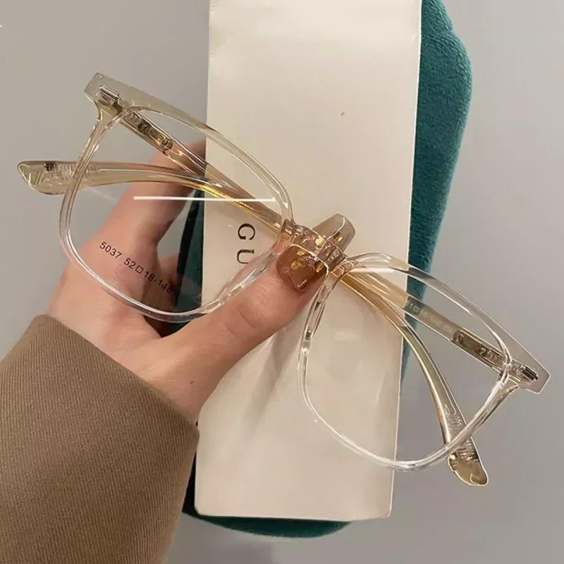 Anti Radiation Glasses Metal Eyeglass Eyeglasses For Woman Men Anti Blue Light Eyewear