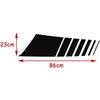 Ramuel Compatible With 2PCS Car Hood Cover Vinyl Stripe Stickers Racing Stripes Auto Bonnet Hoods Bumper Decoration Decals Graphics Accessories For