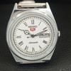 JAPAN VINTAGE REFURBISHED SEIKO 5 AUTOMATIC MENS ROMAN FIGURE WATCH a442658-1