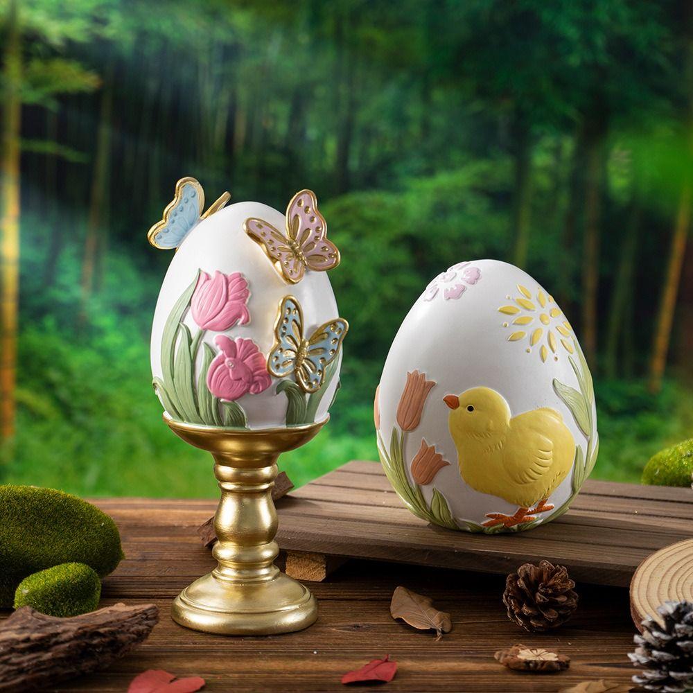 Butterfly Pattern Easter Egg Decoration Easter Decor Festival Atmosphere Decor  Easter Party