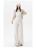 Spring/Autumn Maternity Wide-Leg Pants – Loose-Fit, Non-Slip Waist, Lightweight & Casual