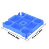 Beach Umbrella Table Tray Portable Beach Drink Holder Beach Tray With 4 Cup Holders Lightweight Beach Cup Holders Swimming Pool