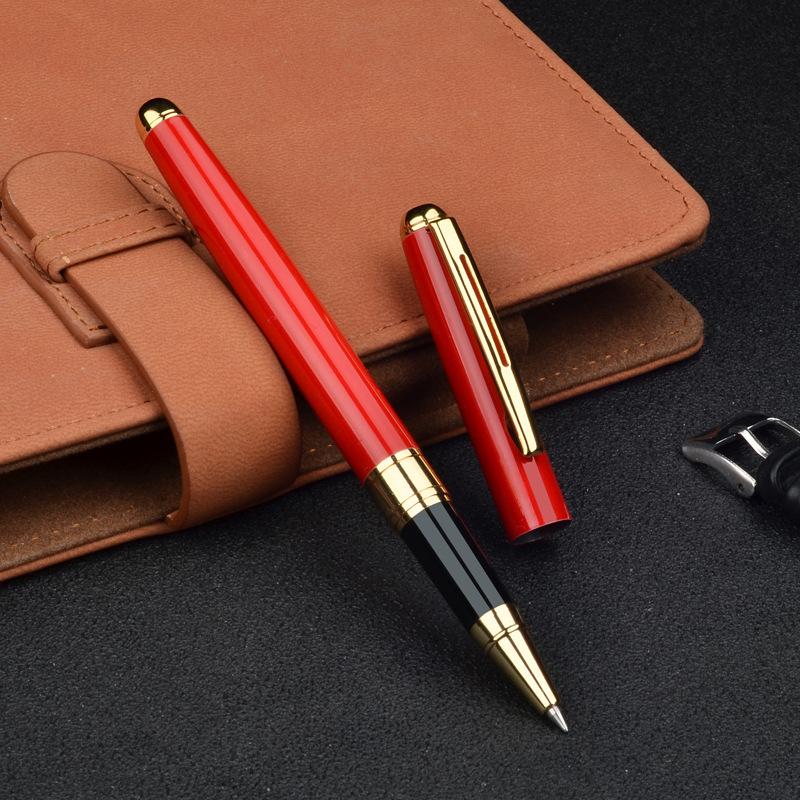 Business Minimalist Design 0.5mm Metal Signature Pen Business Office Ballpoint Pen
