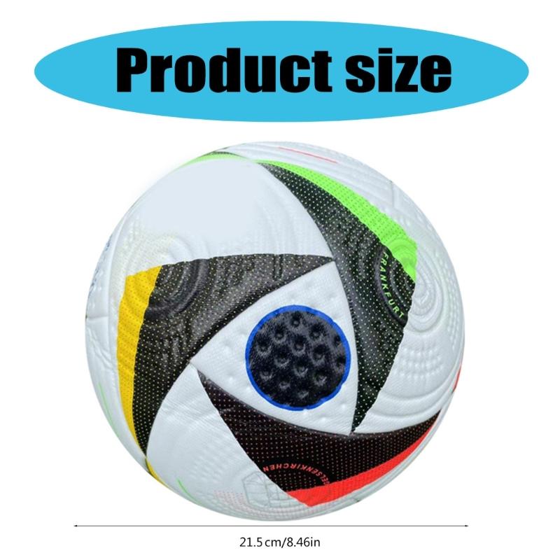 Professional Offical Size 5 Soccer PU Seamless Wear Resistant Football Outdoor Sports Training Game Football Enduring