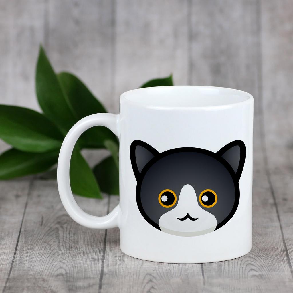 Manx -Kubek Z Grafiką I Napisem Marki Art-Dog