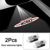 For Mini DF01Led HD Car Door Logo Welcome Light Projector Lamps Accessories For MINI Cooper S Works JCW R55 R56 R50 R53 R60 R61 F54 F55 F56.