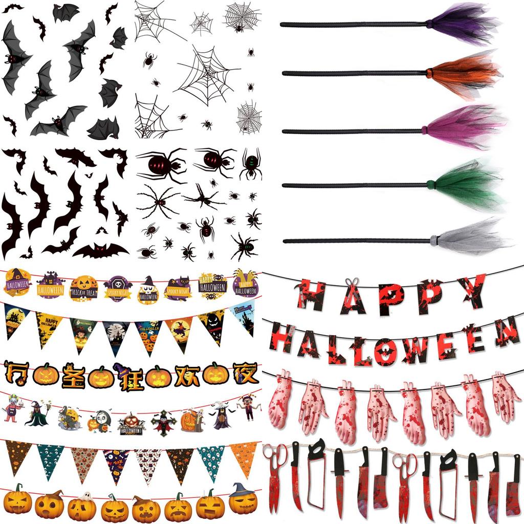 Verrückte Party Halloween Stirnband Kürbiskopf-Clip für Geisterfest-Partydekorationen