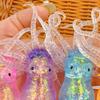 Clear Glitter Octopus Toy Stress Fidget Toy Relief Octopus Simulated Sea Animal Squeeze Sensory Toy