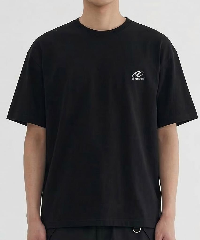 TENBLADE [2Pack] Mono Dual Symbol T-Shirt Set Semi-Oversized Fit
