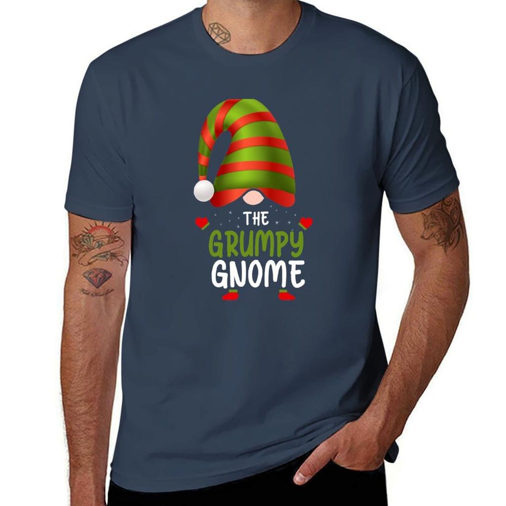 The Grumpy Gnome Matching Family Group Christmas Pajama TShirt UV Sun Protection Tee Shirt