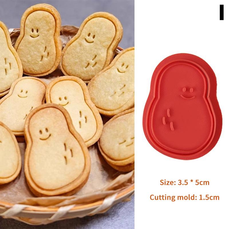 1Pc Cute Cartoon Cat Paw & Fishbone Cookie Cutter Set Baking Fondant Molds Tool for Cake Decoration Kitchen Cooking Accessories
