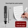 Direct Liquid Ink Pen: Smooth, Quick-Drying, High-Capacity Rollerball for Middle & Primary School Exams and Homework