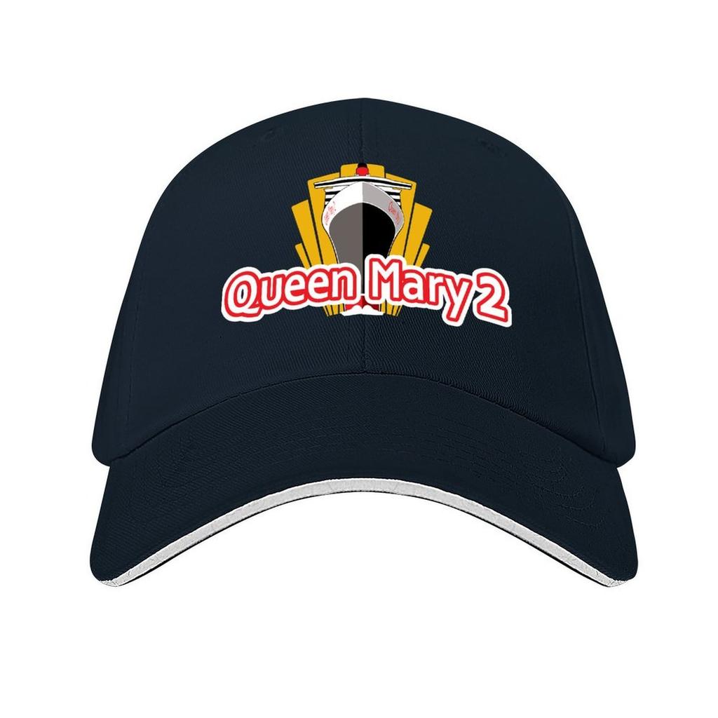 Queen Mary 2 Baseballkappe Golfhut Luxuskappen Individuelle Kappen Golf Damen Hüte Herren