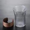 350ML Japanese Style Glass Coffee Mug Walnut Cup Sleeve Glass Cup Glasses Coffeeware Tea Mugs Beer Mug 2025