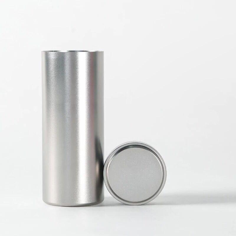 Portable Storage Container Multi Color Travel Mini Tea Jar Caddy Aluminum Multi-Use Boxes Sealed Tea Leaves Container Gifts Case