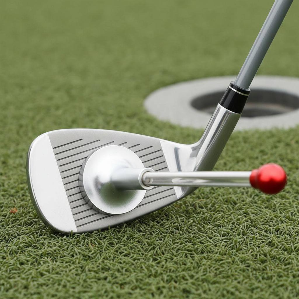 Golf Direction Indicator Easy To Use Golf Chipping Stick Swing Path Corrector Portable Swing Plane Corrector Outdoor Practice