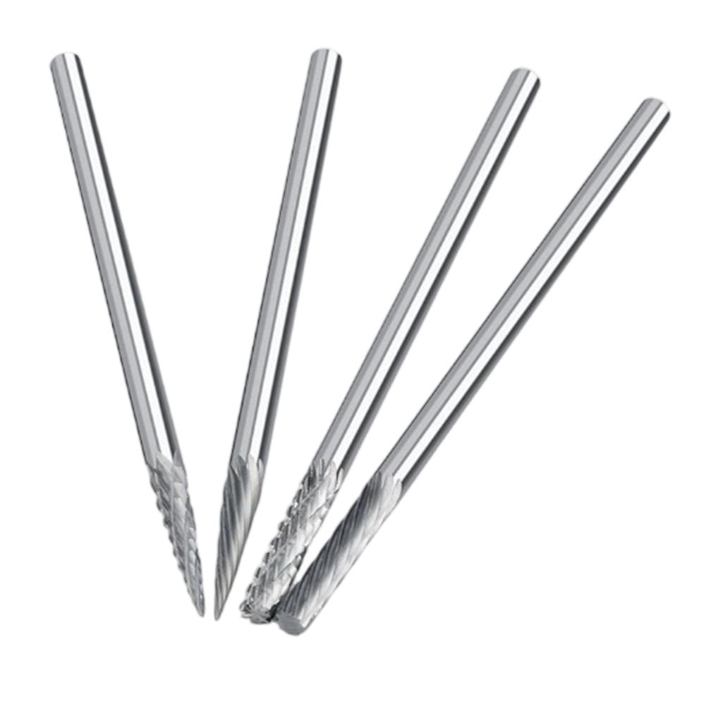 

Metal Deburring Size 3mm Rotary Burrs Set Carving Bit 3mm Shank Long Handled Design YG8 Steel 6mm Head Diameter China Mainland