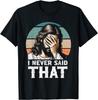 I Never Said That Jesus Meme Funny Christian God Religious T-Shirt Funny Shirt Individuality Casual Camiseta Hombre