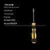 T304 Phillips & Slotted Screwdriver - Anti-slip Handle, Industrial Grade