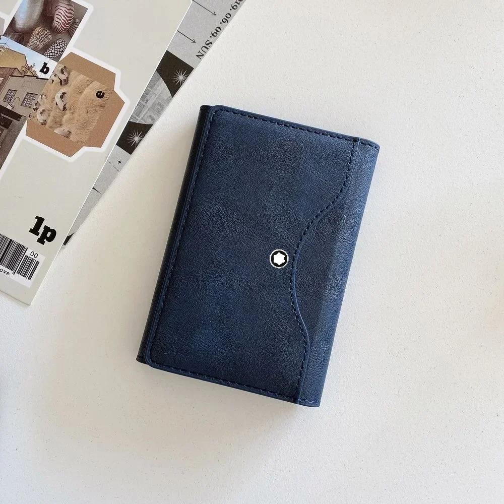 

Высококлассный деловой магнитный складной кошелек-картхолдер кожаный чехол для Magsafe iPhone 17 16 Samsung Huawei чехол-подставка черный синий