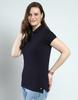 MONTE CARLO Damen T-Shirt mit festem Kragen
