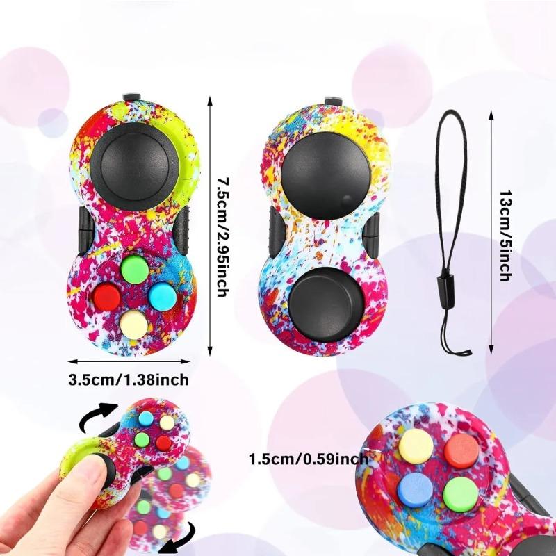 Fidget Pad Stress Relieving Handle Magic Cube For Classroom Play Adhd Artifact For Ventilating Creativity Toy Stress Relieving