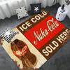 Tappeto da Pavimento Vintage Nuka Cola Antiscivolo Assorbe Acqua Striscia Lunga Cuscino Tappetino da Camera Tappeto di Benvenuto