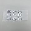 For BRABUS 400 450 460 480 500 550 560 580 600 650 700 800 850 880 900 Chrome Letters Number Trunk Emblem Logo