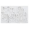 Fairy Garden House Silicone Mold Sunflower House Treehouse Fondant Molds Cake Decorating Tools Theme Cake Dessert Decorated Chocolate Candy Mold