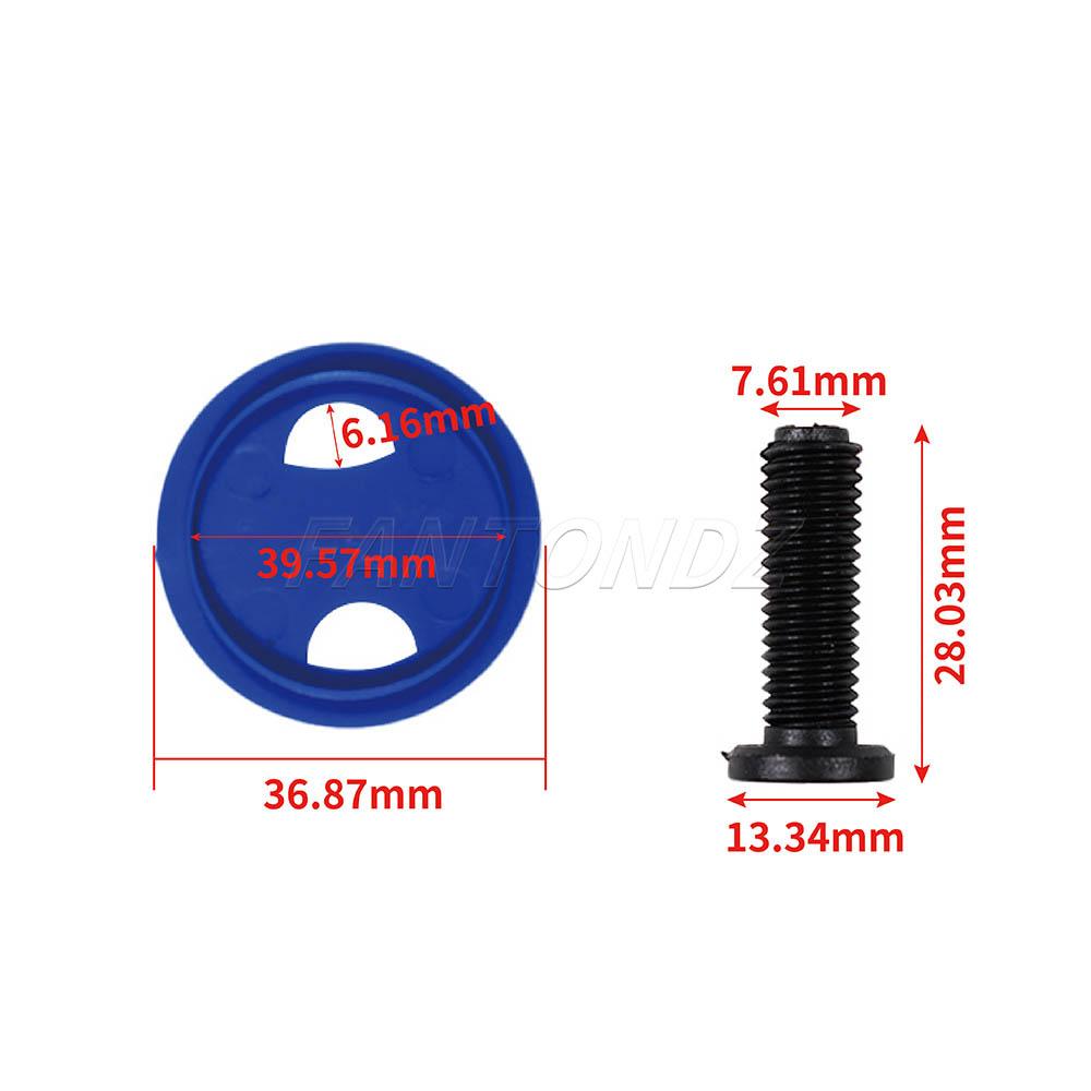 Per Roca D1D Pulsante Doppio Scarico e Aste Spingitori Lisce Corpo Corto AH0002100R Pulsante Cromato Doppio Scarico Vecchio Stile 822040001