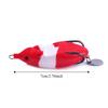 3PCS 7cm Snakehead Lure Bait PVC Simulation Lure Bait Artificial Lure Bait  Saltwater Fishing