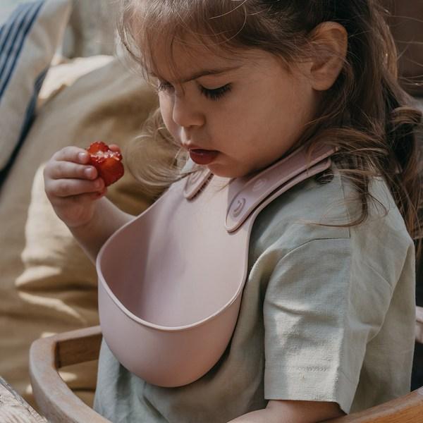 BIBS Baby Overalls Baby Food Bib, Earth, 1 Piece