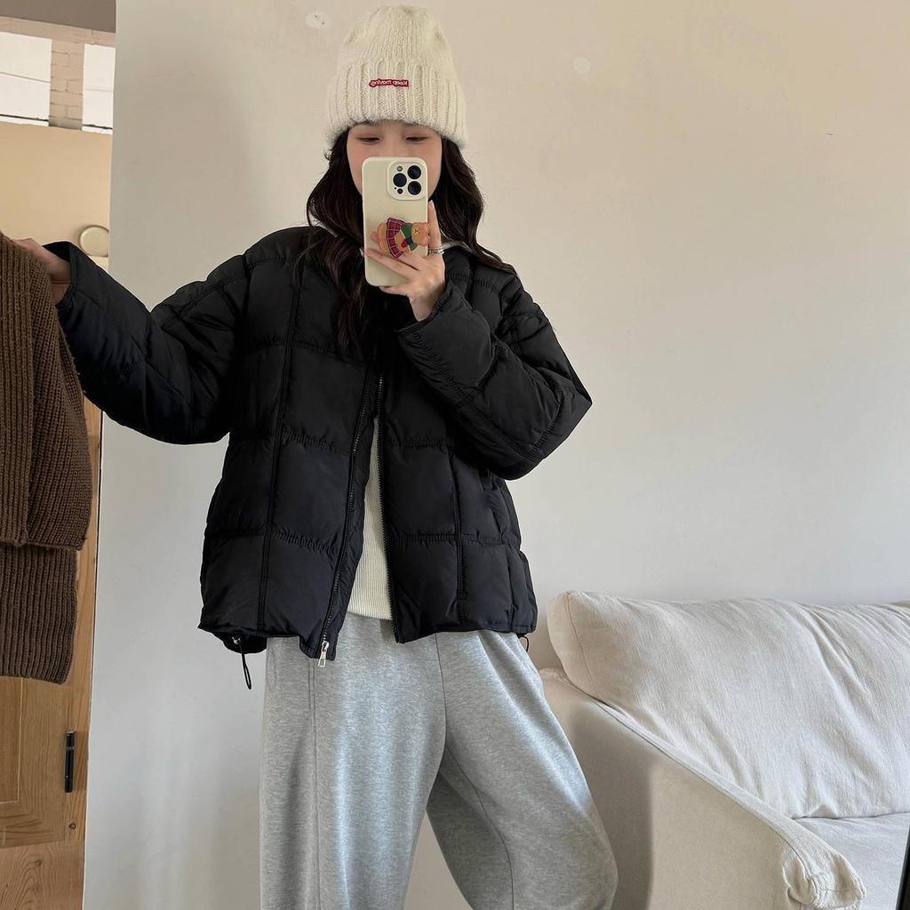 Women's Cozy Winter Round Neck Cotton Jacket