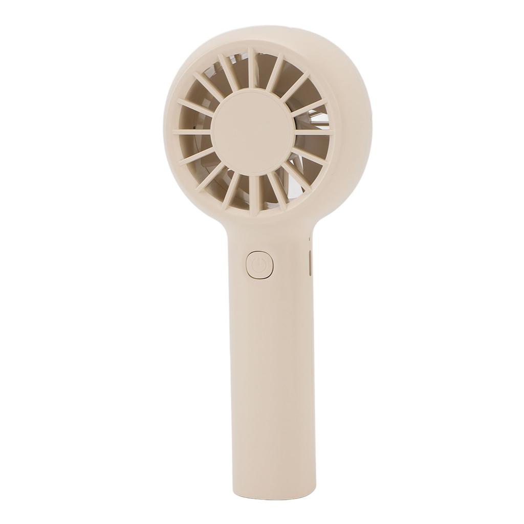 Handheld Fan 5 Speed Silent 5.5h Running Portable Fan with Buckle for Outdoor Beach Camping