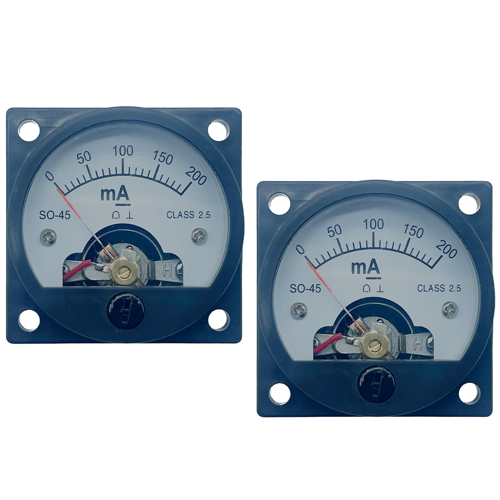 

Avidora Analog Ammeter Tester for Vacuum Tube Amplifiers, DC 200mA (2 pieces)