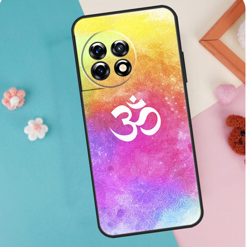 Yoga Om Namaste Mandala Design For OnePlus 15 R 13 12 11 10 Pro 8T 10T 12R 13R Case For OnePlus Nord 5 CE 2 3 4 Lite N20 N30