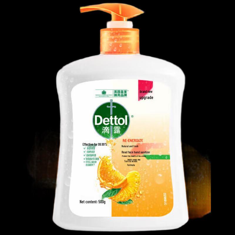 Dettol Natural Fresh Foaming Hand Wash for Kids & Family, 4x500g